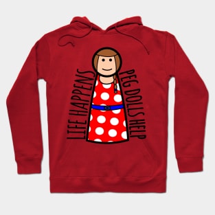 Peg Dolls Help Hoodie